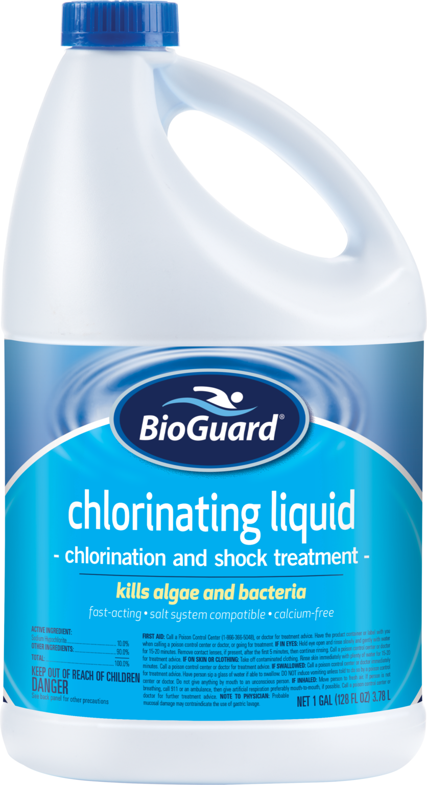 liquid chlorine for above ground pools